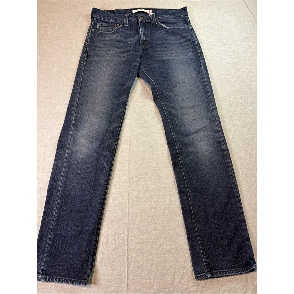 Levis Jeans Mens Size 32 x 34 Blue Denim 511 Skinny Fit Straight Leg Stretch
